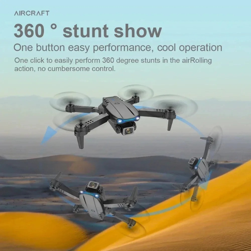 E99Pro HD 4K Dual WiFi FPV Dro - đánh giá và giá Drone Surveying